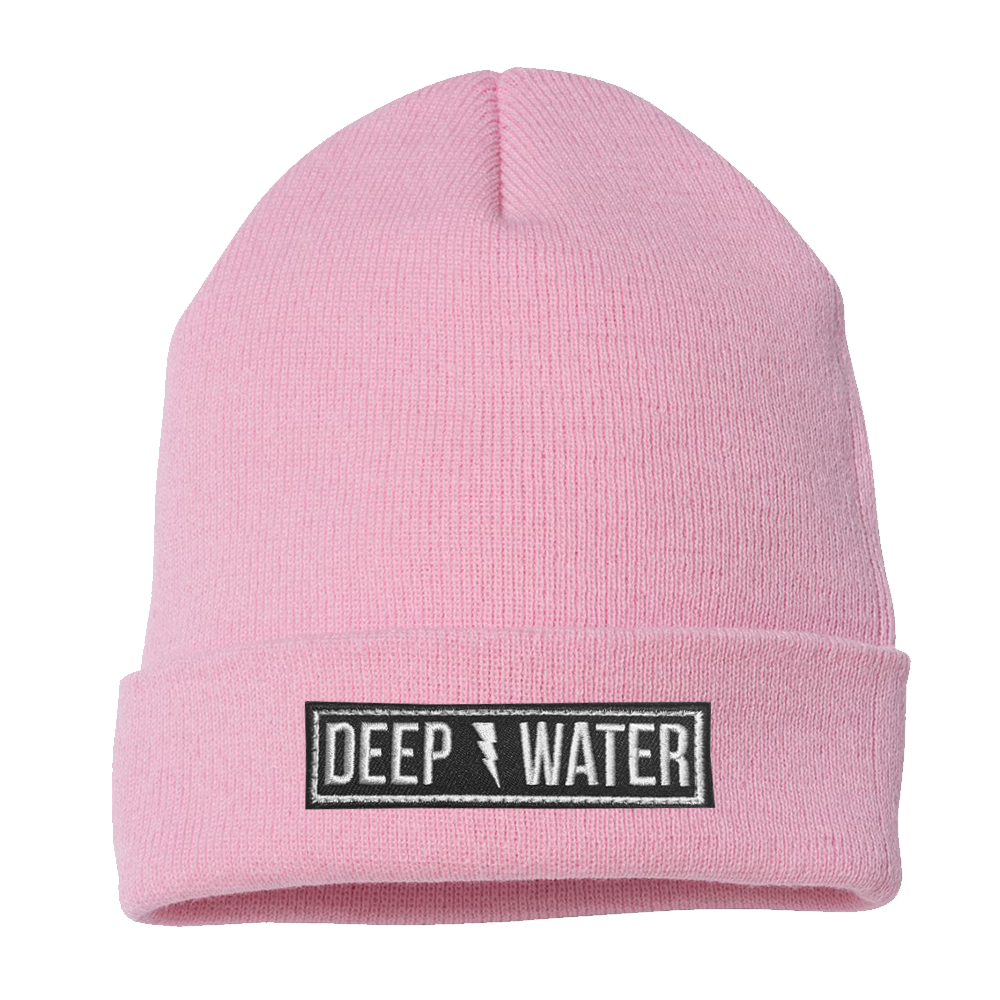 "Thunderstruck" Pink Beanie