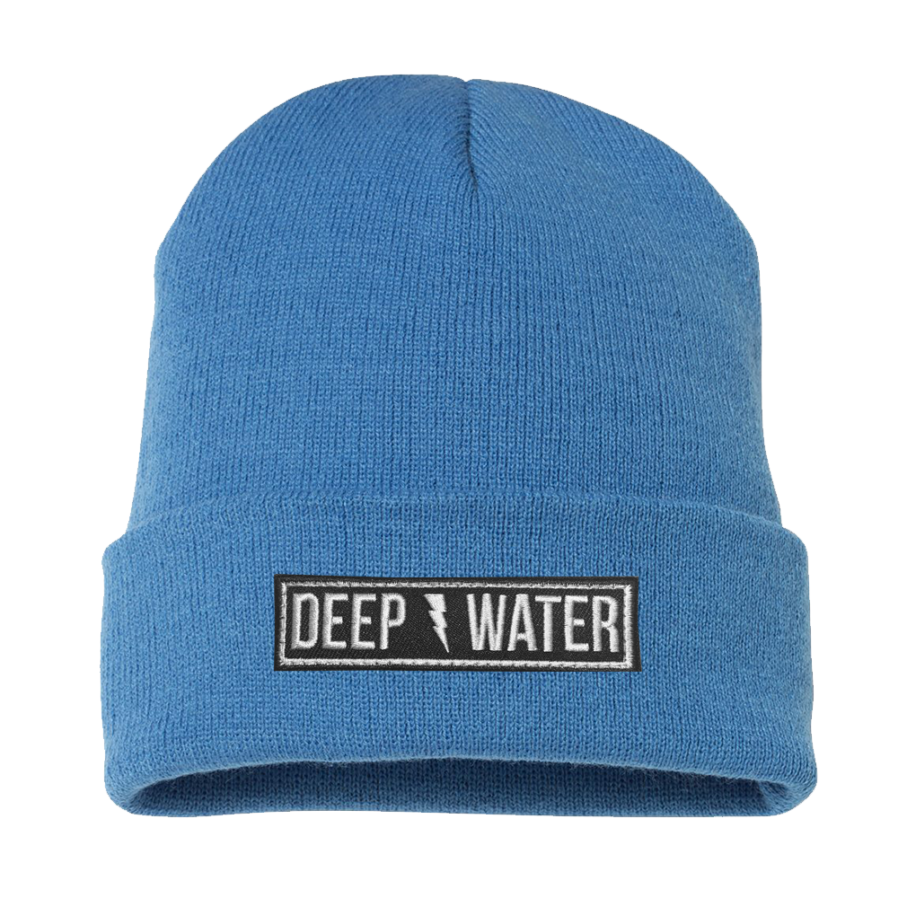 "Thunderstruck" Carolina Blue Beanie