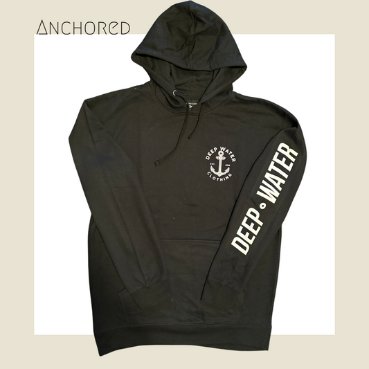 "ANCHORED" midweight hoodie