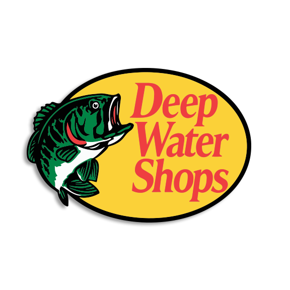 Deepwater Shops - 4" Sticker
