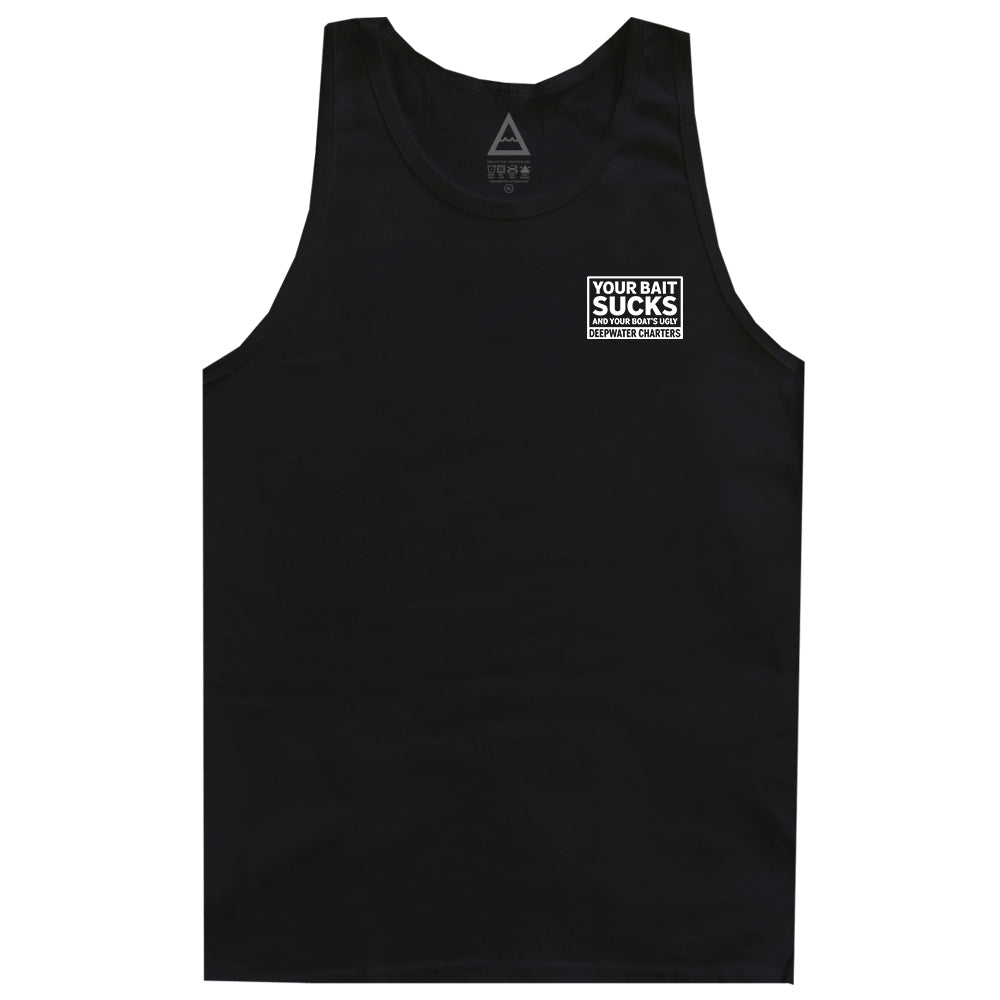 Your Bait Sucks Tank - Black