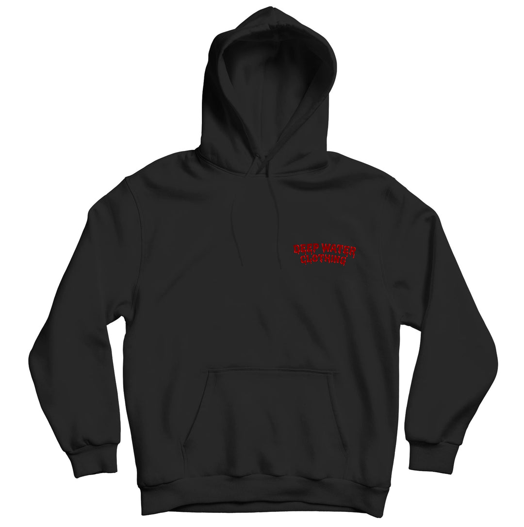 "Bloody" Black Hoodie