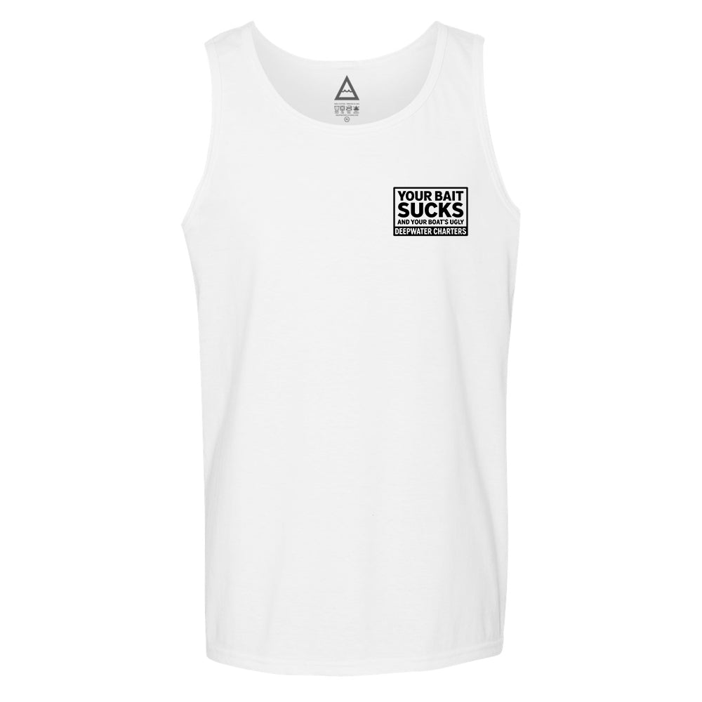 Your Bait Sucks Tank - White