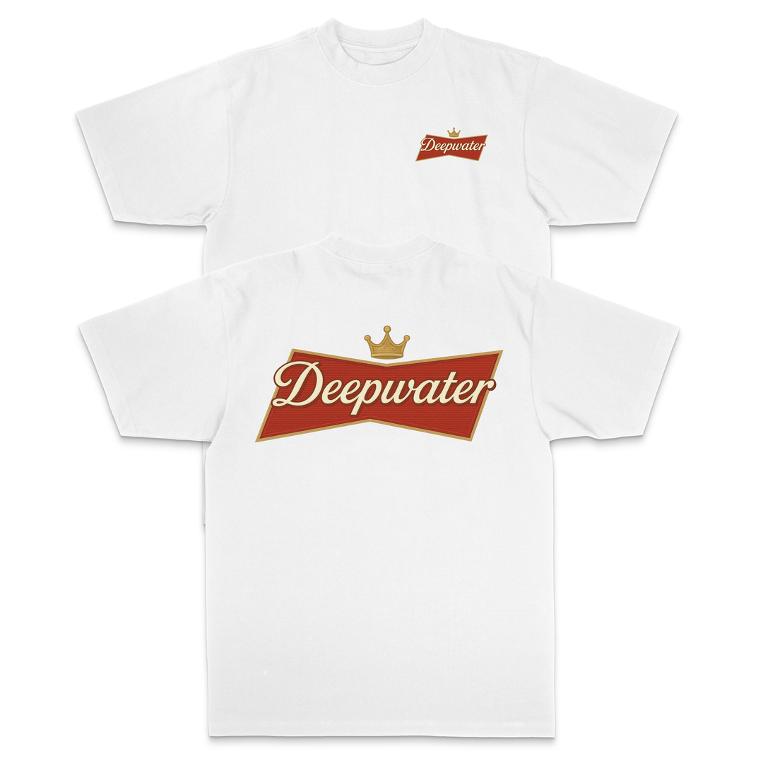 Budweiser - White Tee