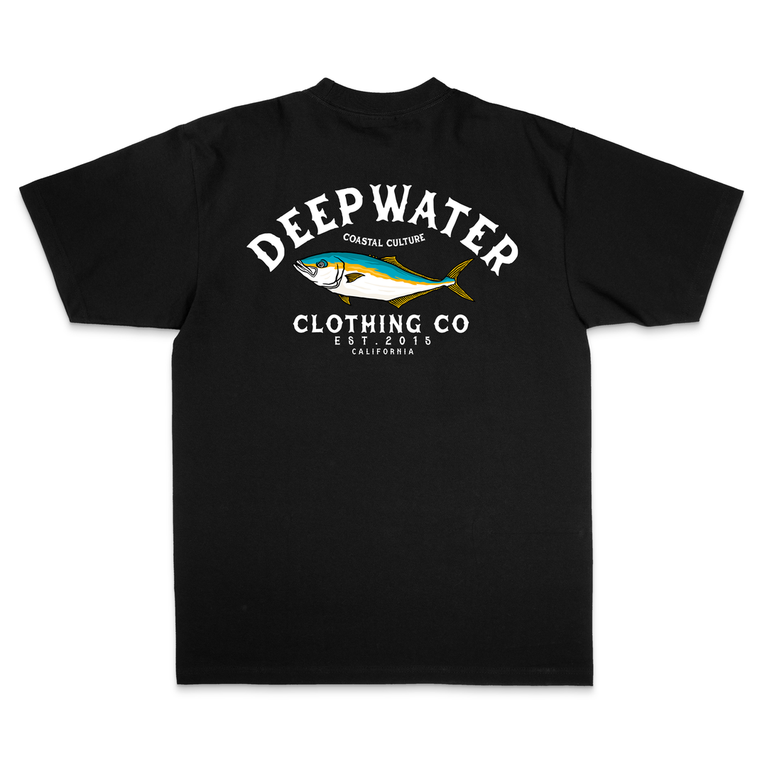 "Yellow Tail" Black Shirt