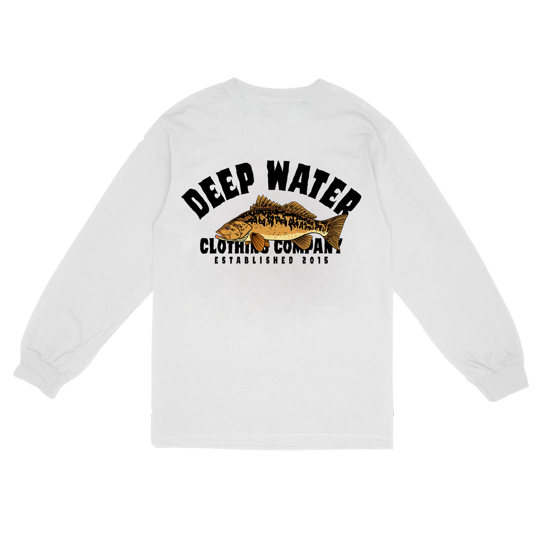 Calico Long Sleeve - White