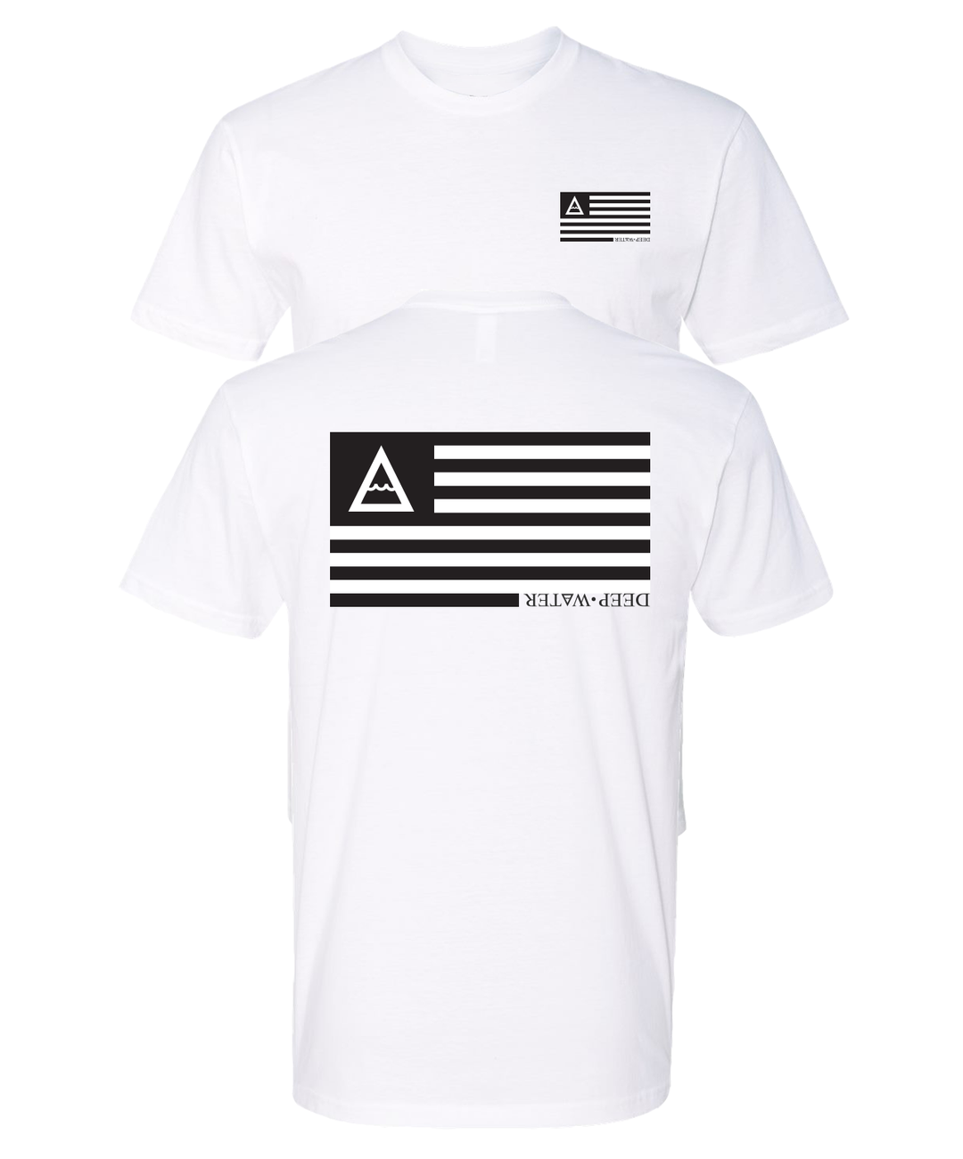 "Flag" White Shirt