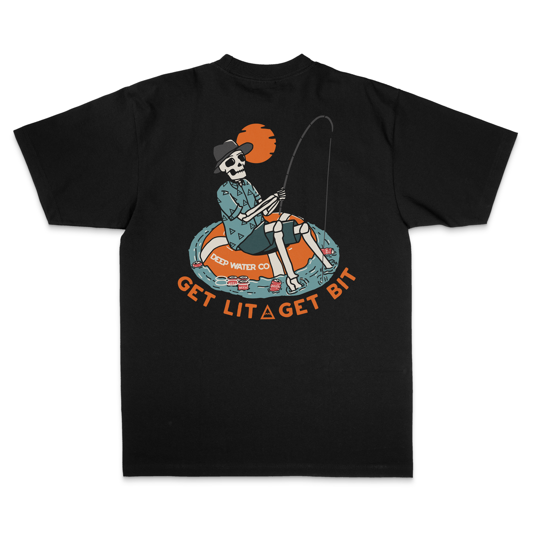 "Get Lit Get Bit" Black Shirt