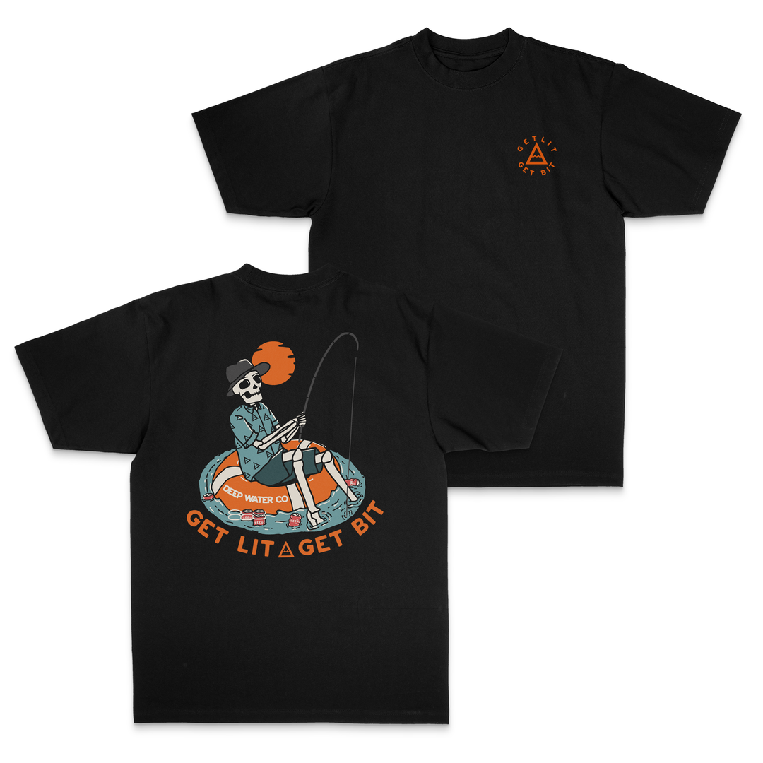"Get Lit Get Bit" Black Shirt