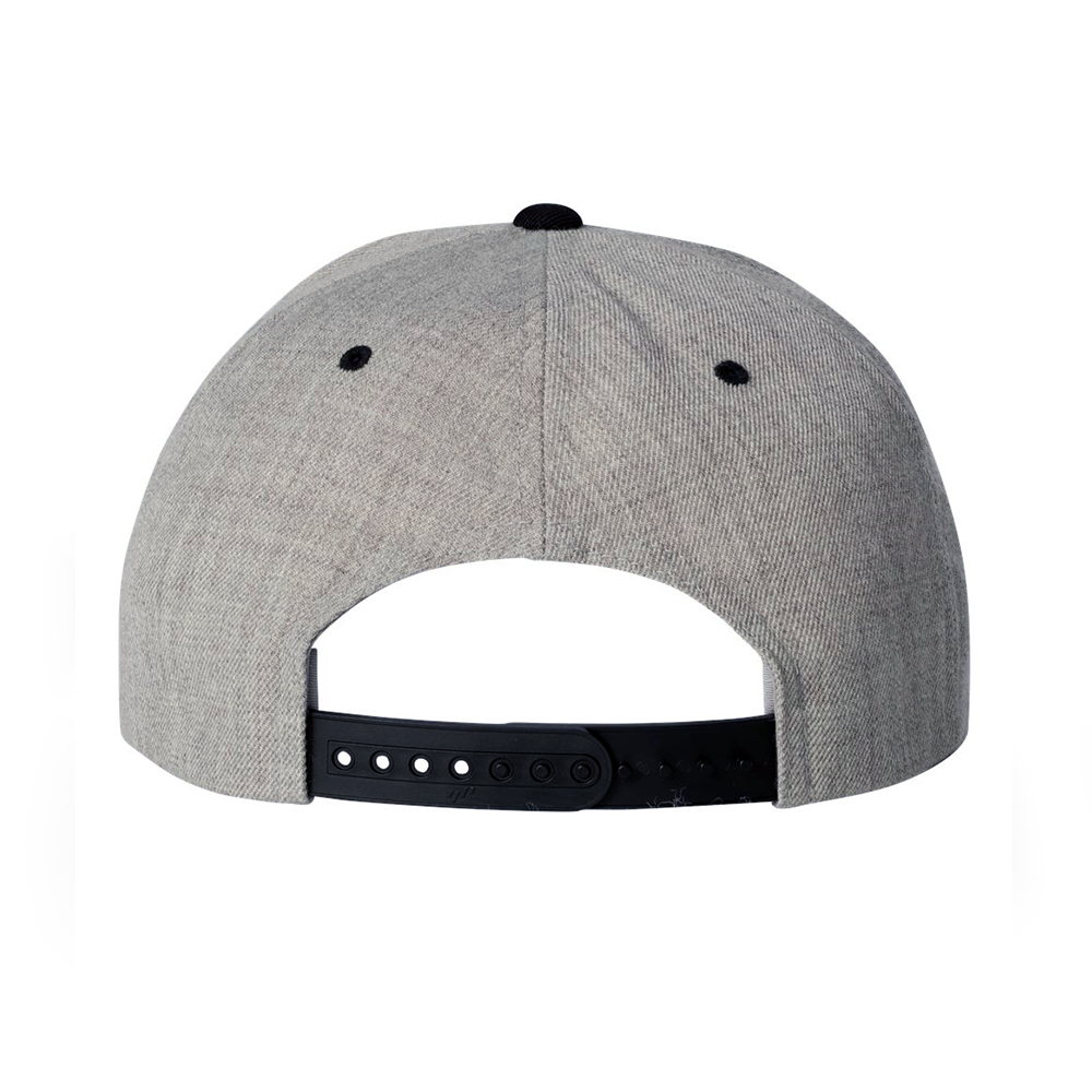 "Thunderstruck" Heather & Black Snapback (Copy)