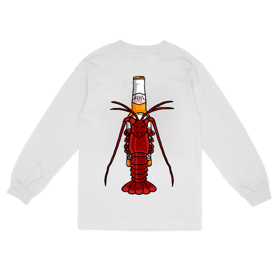 Lobster Long Sleeve - White