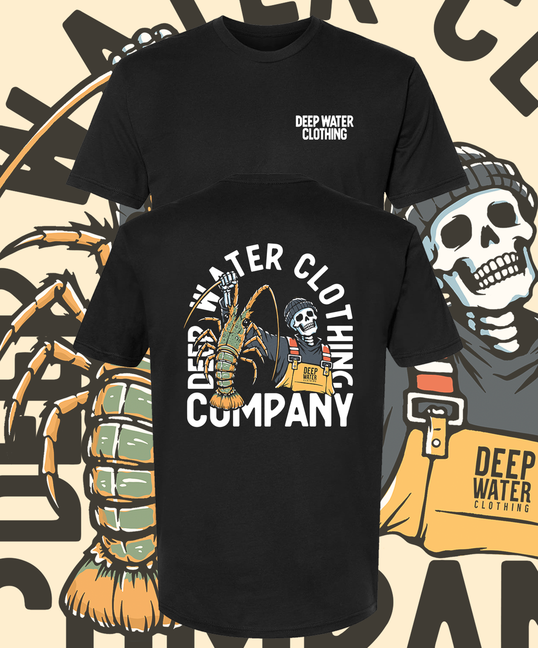 Lobster Svn - Black Tee
