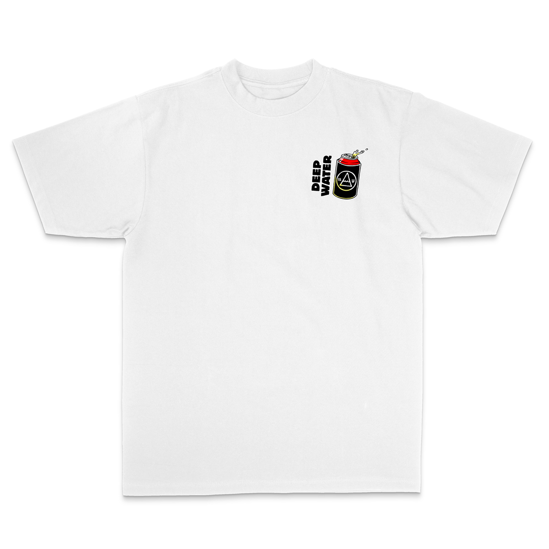 "Long Way Down" White Shirt