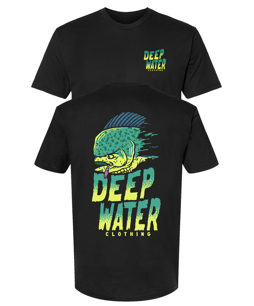 Mahi Mahi - Black Tee