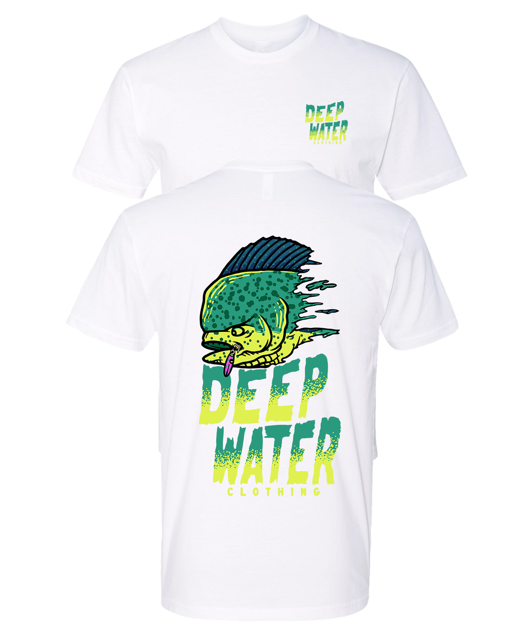Mahi Mahi - White Tee