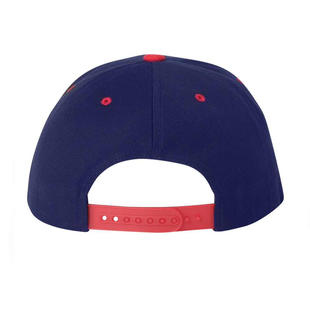 "Tuna Patch" 2 Tone Red & Navy Snapback