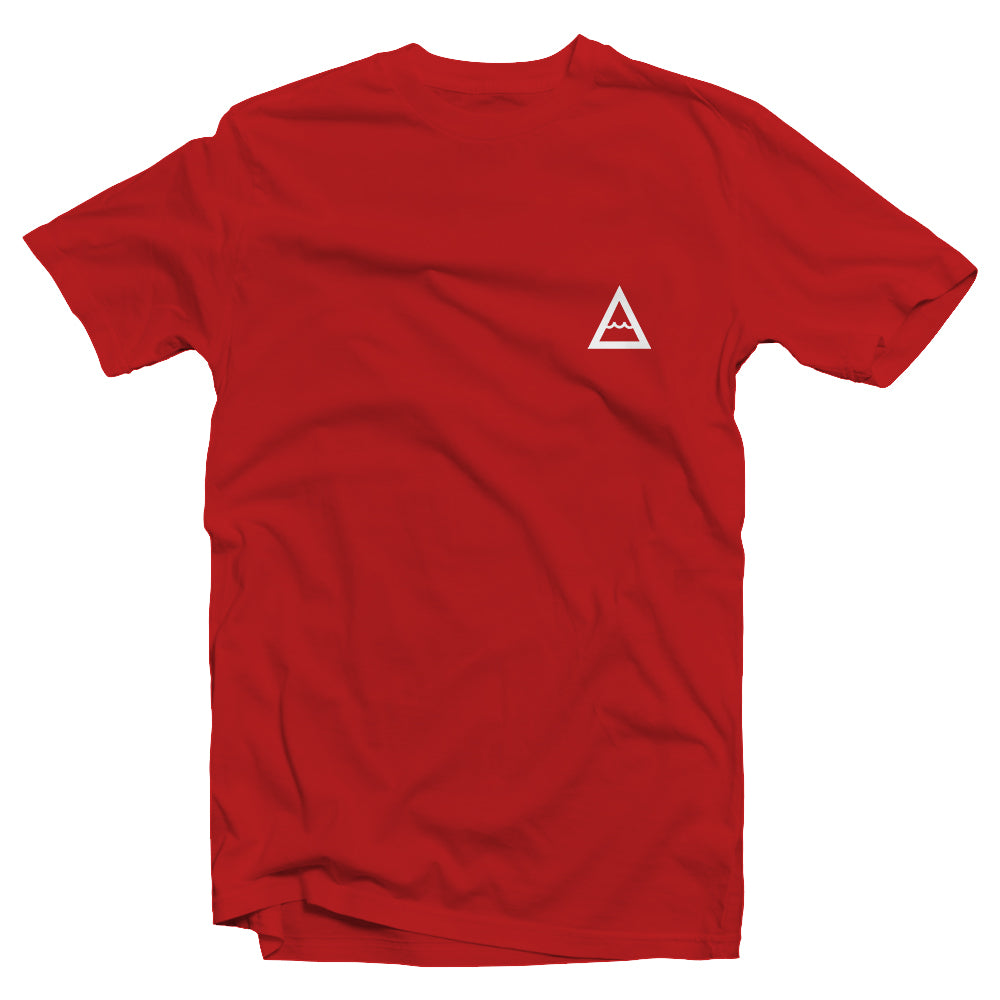 "Pocket Triangle" Red