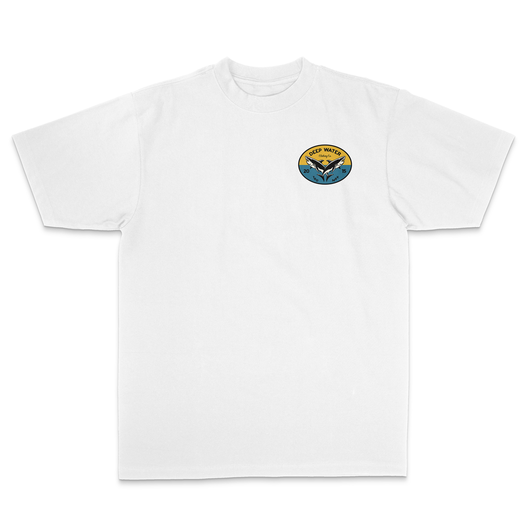 "Shark" White Shirt
