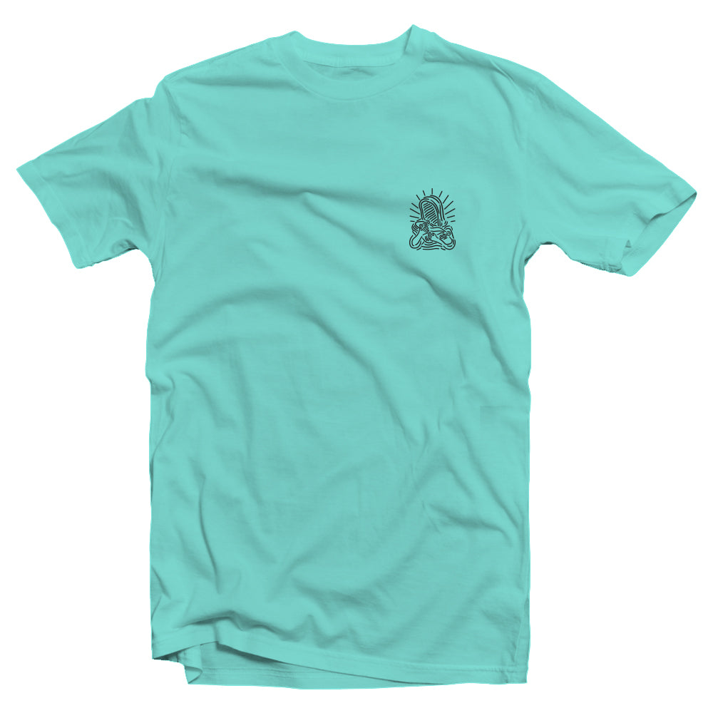 "Skate Or Die" Mint Shirt