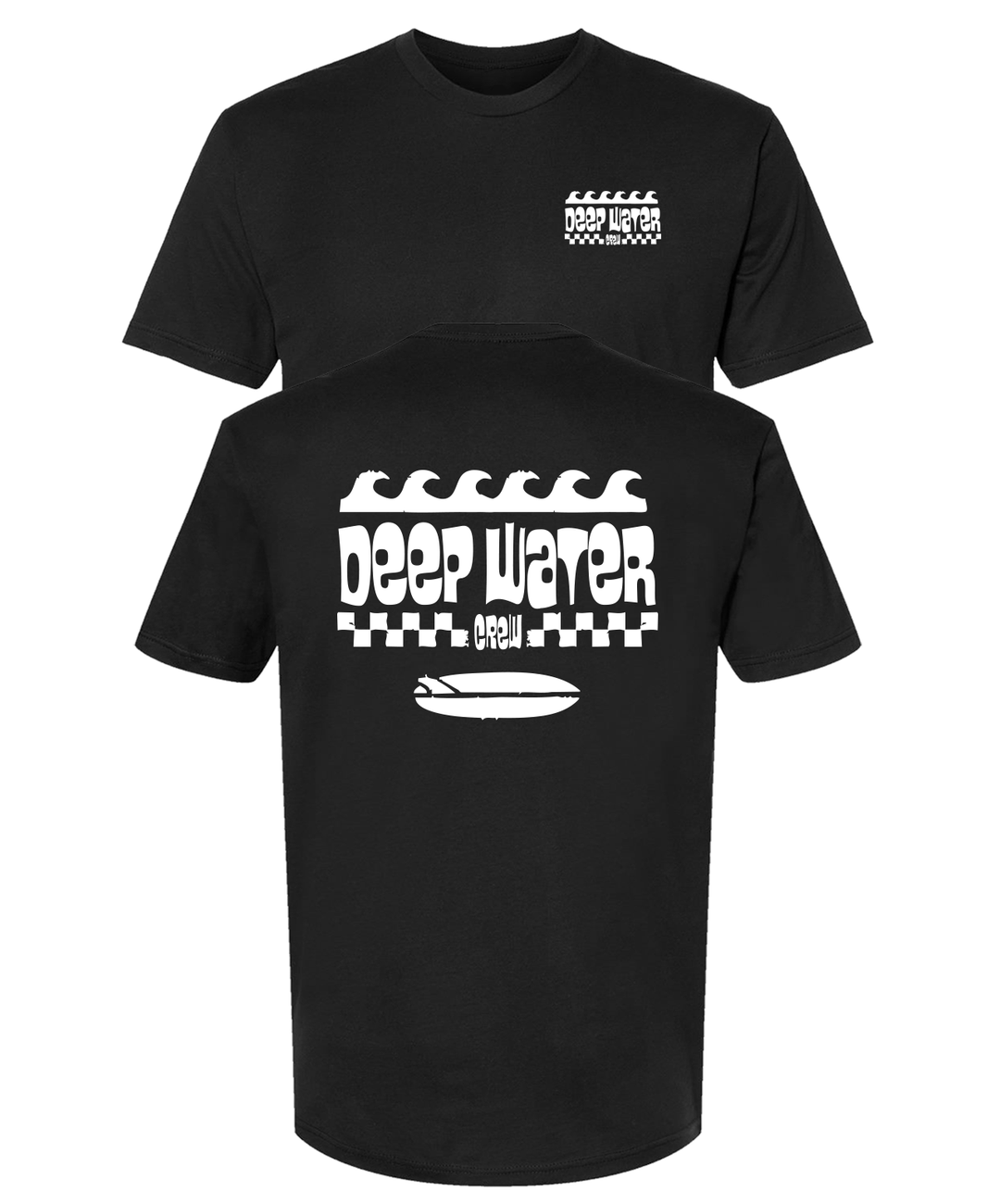 "Surf Crew" Black Shirt