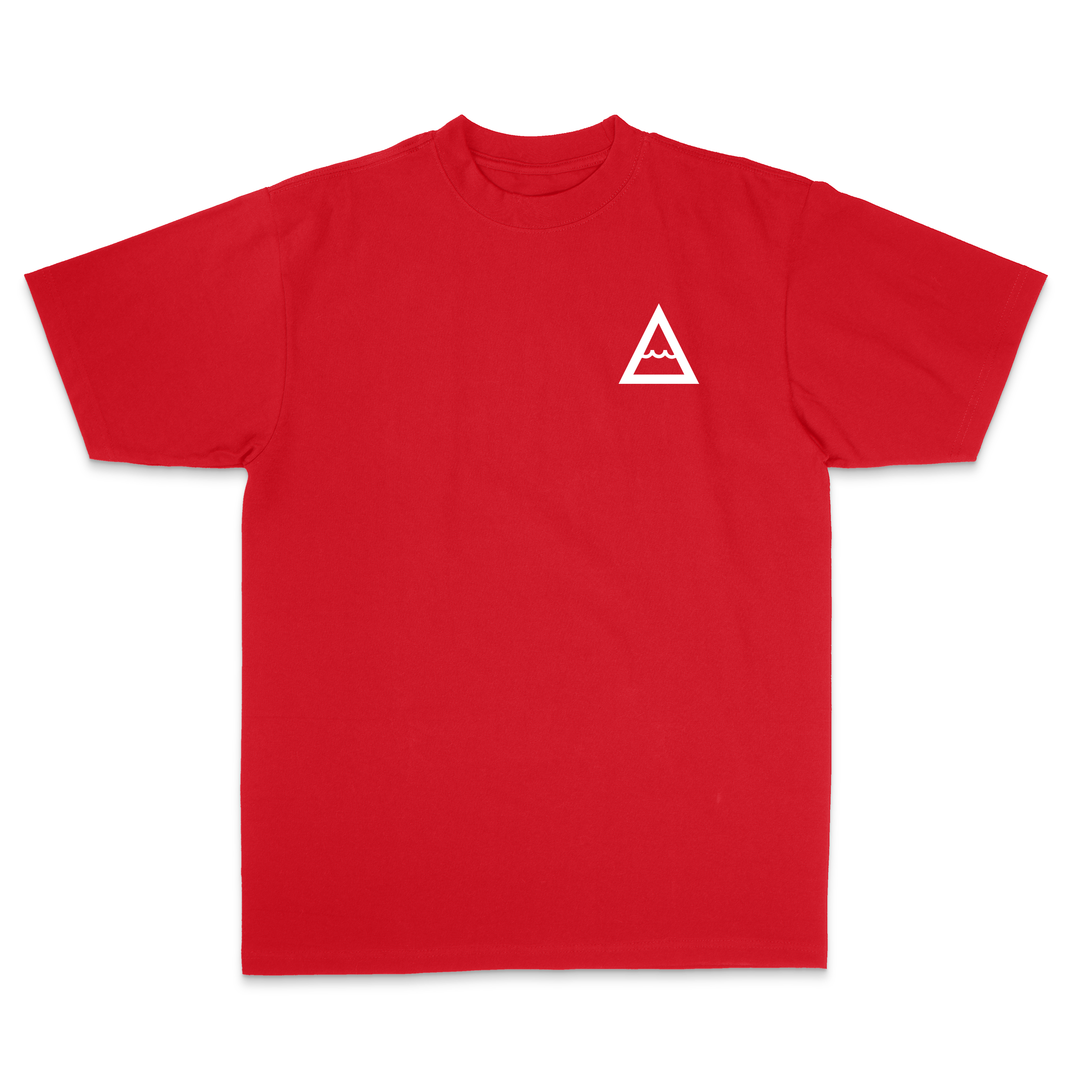 "Pocket Triangle" Red