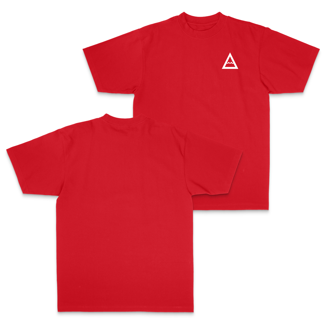 "Pocket Triangle" Red