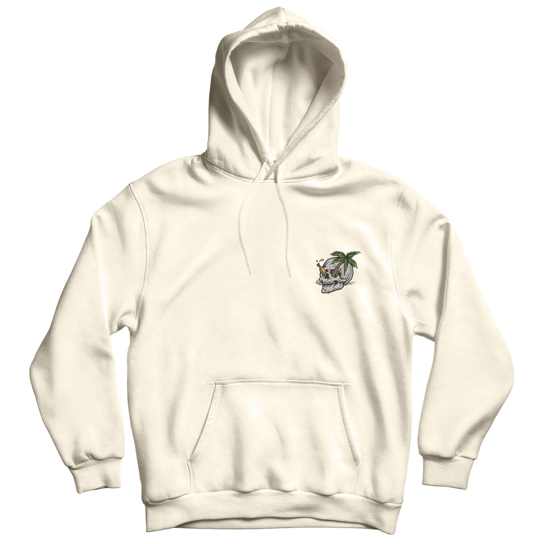 "Vacation Forever" Bone Hoodie