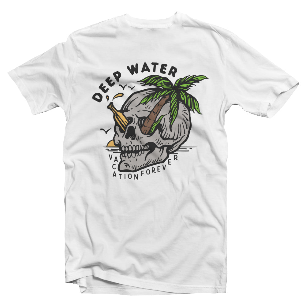 ★COVERNAT★ Cool Cotton Vacation Graphic T-Shirt Ivory CO25 MUSINSA | COVERNAT Cool Cotton Sunset Tropical Graphic T
