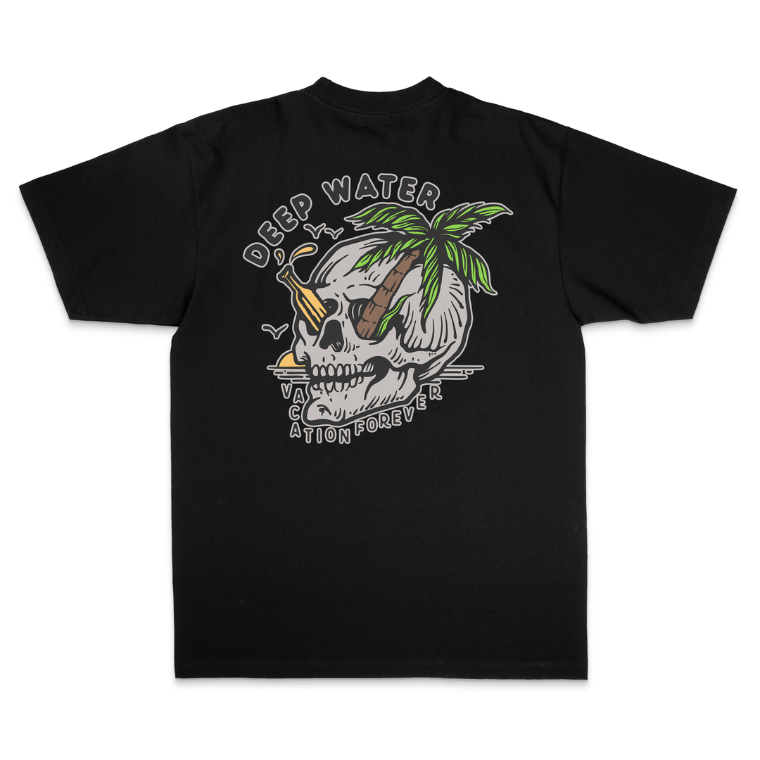 "Vacation Forever" Black Shirt