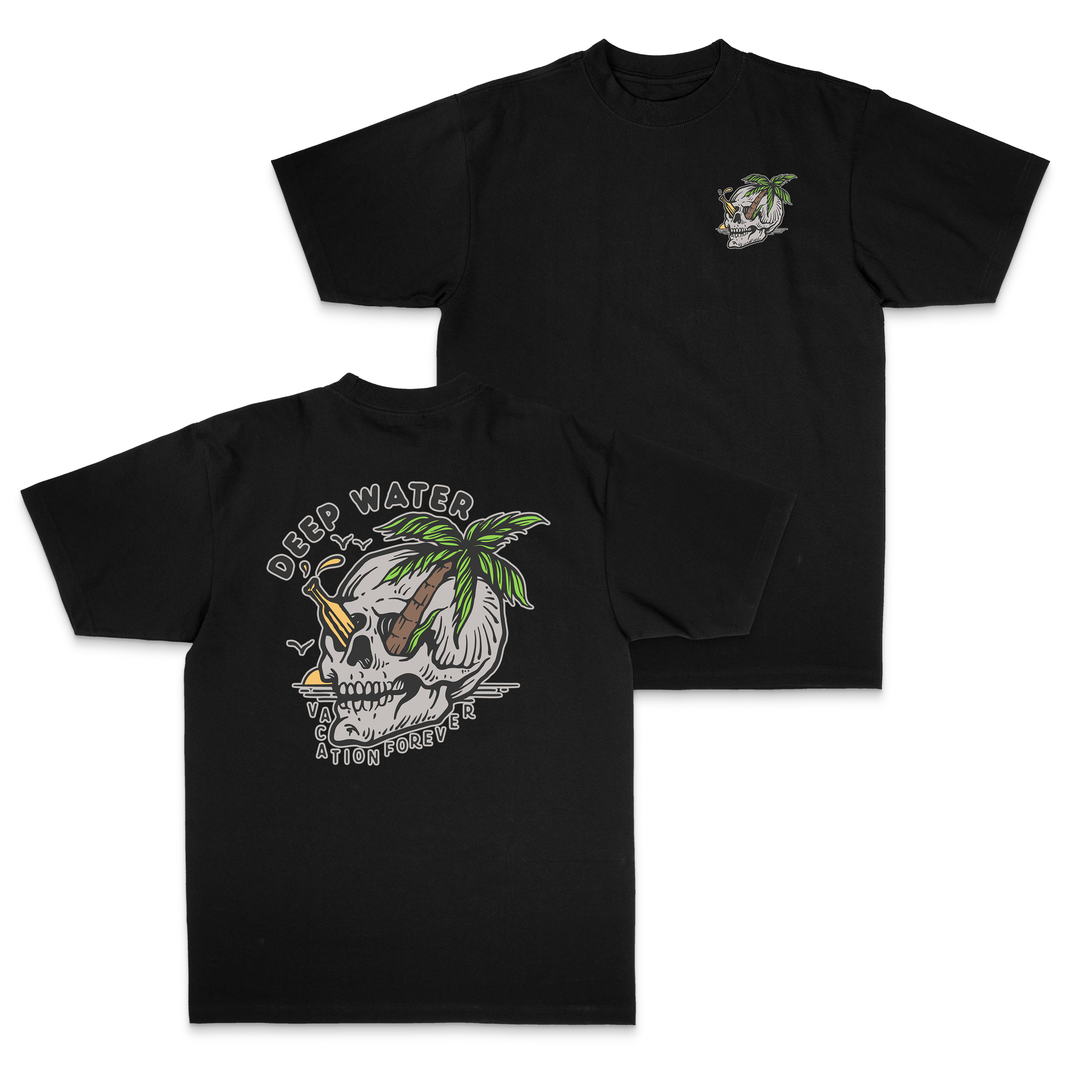 "Vacation Forever" Black Shirt