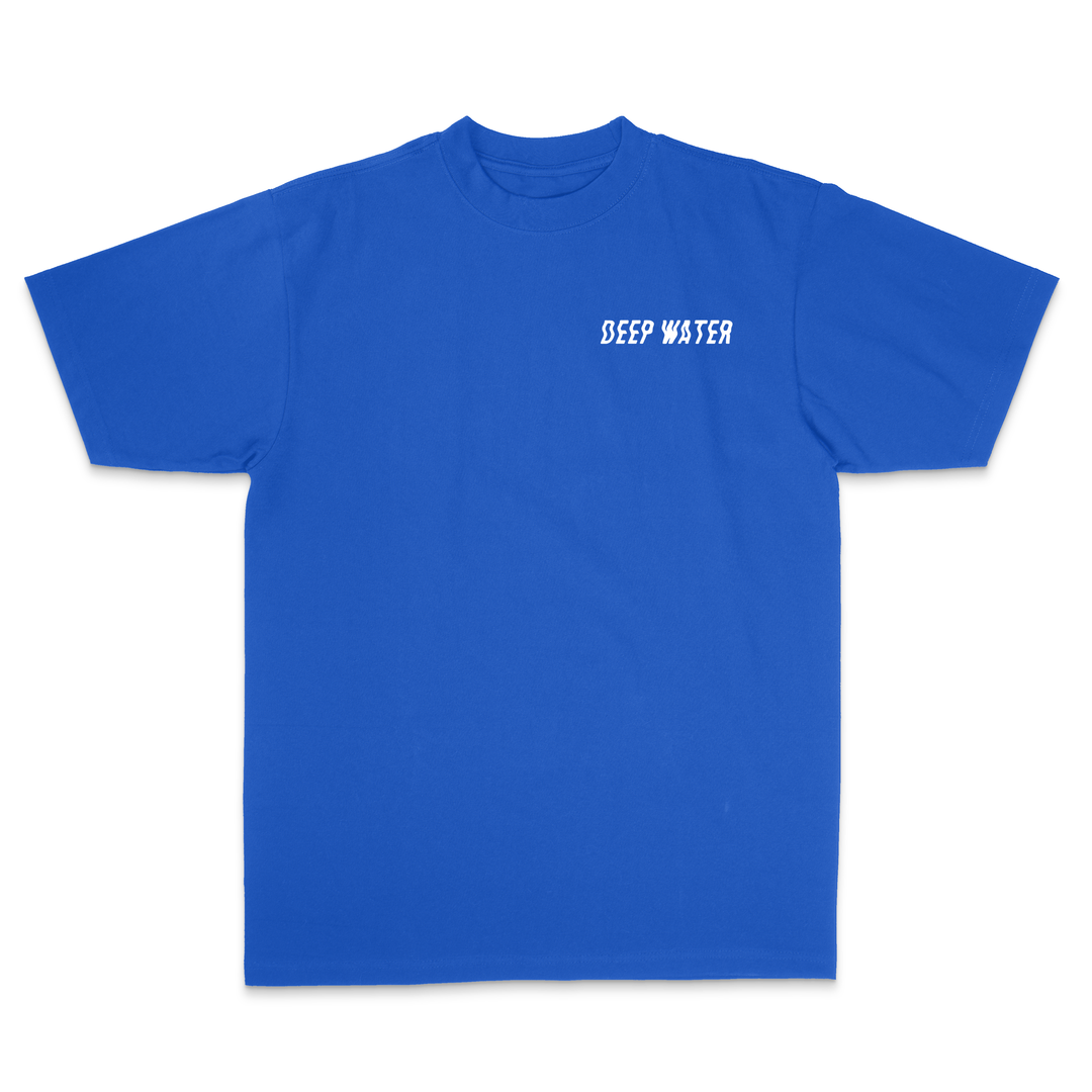 "Wavy" Royal Shirt